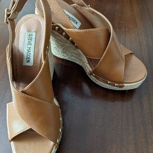 Steve Madden Wedge Sandals (NEW)